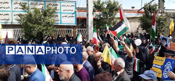 برگزاری راهپیمایی روز قدس در میاندورود 