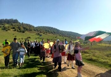 پیاده‌روی و جشن روستا و عشایر در چهاردانگه