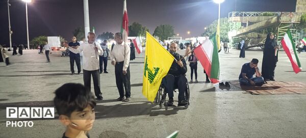 حضور پرشور شهروندان بندرعباسی در ساحل خلیج فارس