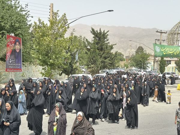 راهپیمایی خشم و نصر در سراسر استان کرمان