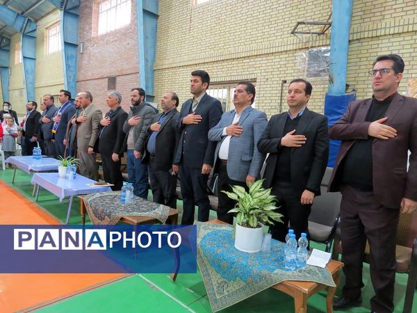 آیین برگزاری زنگ سپاس معلم در مدرسه خانکلابی بجنورد