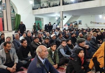 یادواره شهدا در روستای قاسمی نیشابور