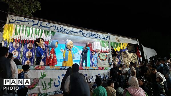 جشن بزرگ خیابانی عید غدیر، تجلی ولایت در شهرستان فریدن 