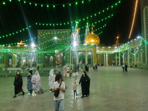 حرم حضرت معصومه(س) در آستانه عید غدیر