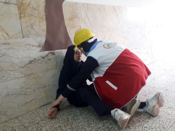 افتتاحیه طرح ملی دادرس و اجرای نمادین مانور سراسری زلزله