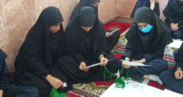 گرامیداشت مقام والای حضرت زهرا (س) در دبیرستان آسیه رضوان