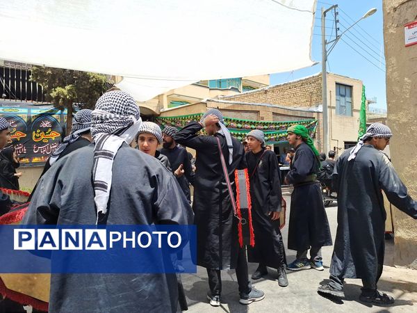 عاشورای حسینی در انگورستان ملک اصفهان