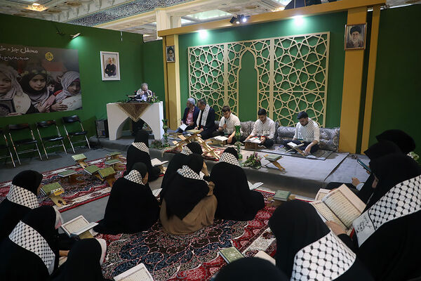 سومین روز سی‌و‌یکمین نمایشگاه بین‌المللی قرآن کریم