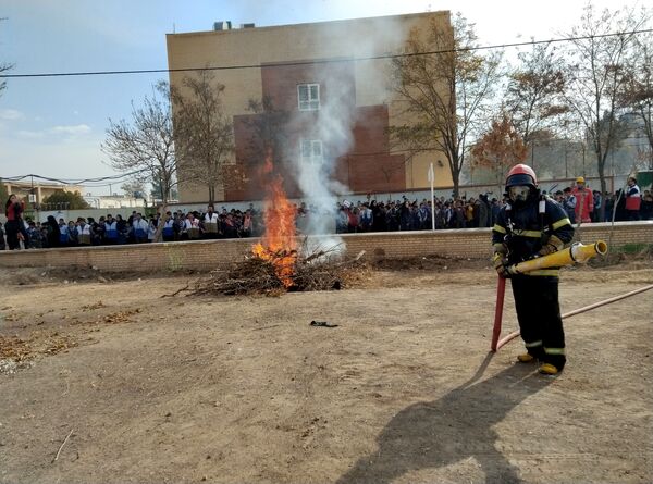 مانور سراسری زلزله در رضویه