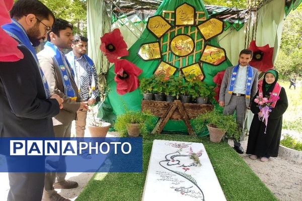 افتتاحیه بیست و پنجمین سالروز تاسیس سازمان دانش‌آموزی خراسان رضوی در اردوگاه باغرود نیشابور