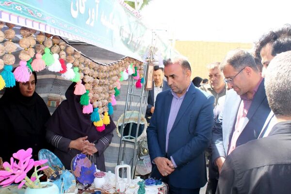  آیین افتتاحیه‌ غرفه و نمایشگاه‌ها‌ی مدارس تولید و مهارت استانی