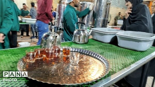 چایخانه حضرت زهرا در نود و هشتمین شب 