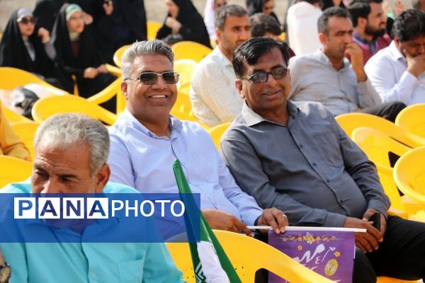 مردم بندرخمیر با حضور یکپارچه در ۲۲ بهمن اقتدار خود را فریاد زدند