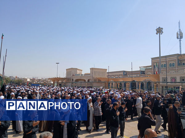 مراسم تشیع آیت الله محفوظی در قم