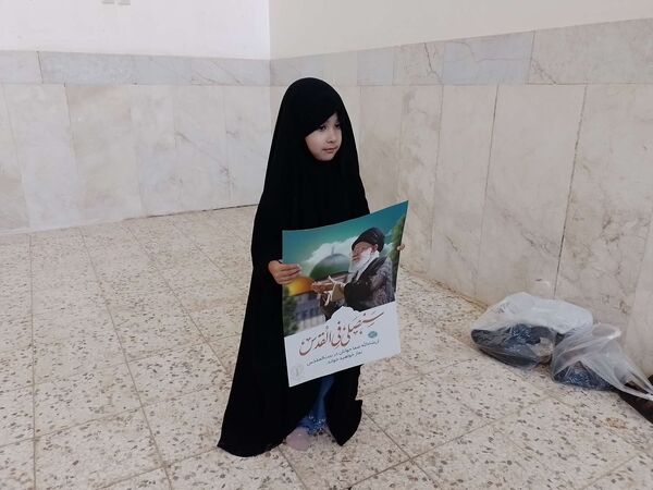 نماز عبادی سیاسی جمعه در خلیل آباد