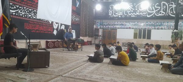 جلسه قرآنی و آموزش تخصصی قرائت قرآن کریم شهدای فدافن
