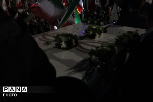 تشییع پیکر دو شهید والامقام در نیشابور 
