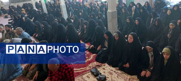 نسر در سوگ و بیعت؛ پیاده روی باشکوه غدیر به یاد شهدای حملات صهیونیستی