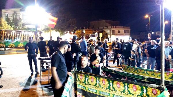 برپایی باشکوه موکب عظیم ریحانه نبی(س) در روستا «هیو» ساوجبلاغ 