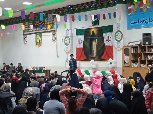 جشن ولادت صاحب زمان در مسجد چهارده معصوم الغدیر