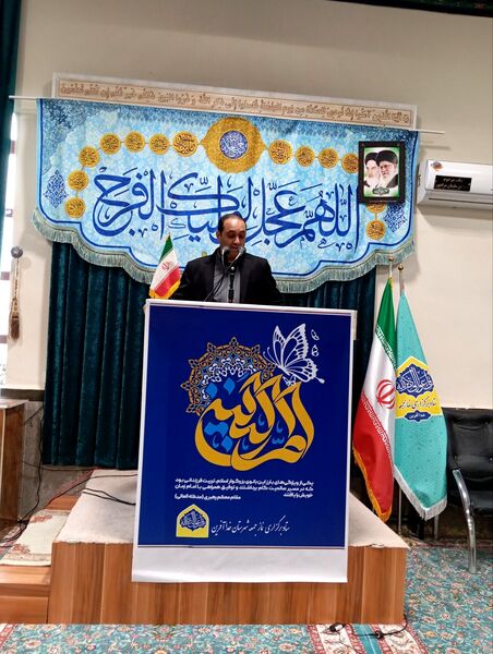 مراسم نماز جمعه شهرستان خداآفرین