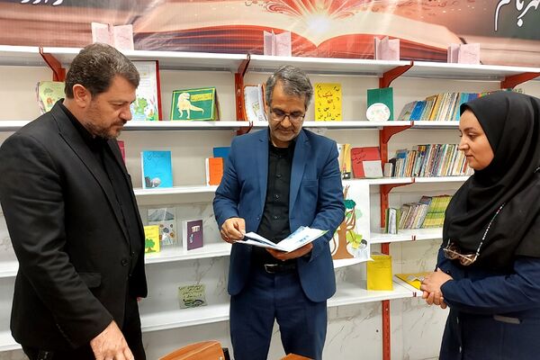 افتتاح کتابخانه دبستان شهید سلیمی جهرمی کهریزک 