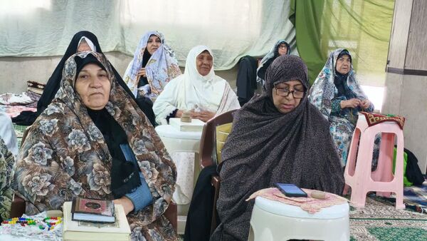 مراسم معنوی اعتکاف دانش‌آموزی در مسجد امام خمینی(ره)