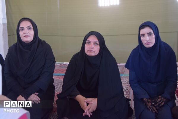 منطقه بیرانوند غرق در سوگ؛ مراسم باشکوه وداع با رهبر شهید