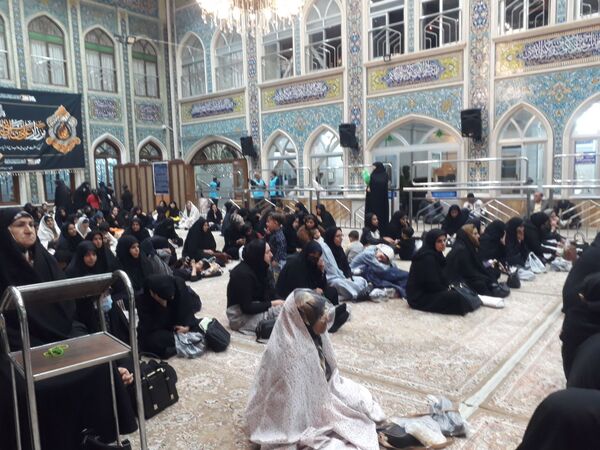 عزاداری دهه دوم فاطمیه در تکیه ابوالفضلی 