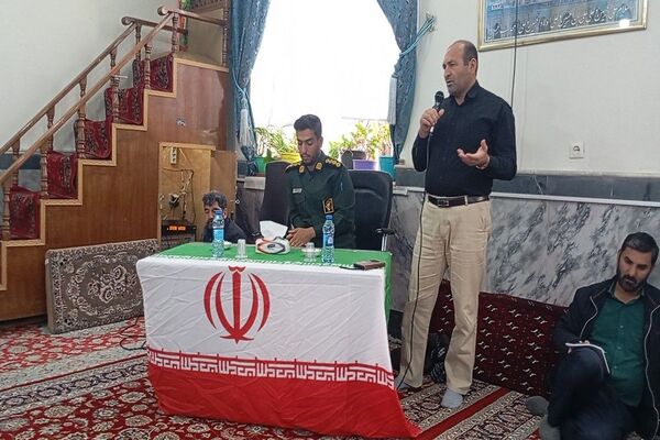 میز خدمت در مسجد جامع شهر بار نیشابور