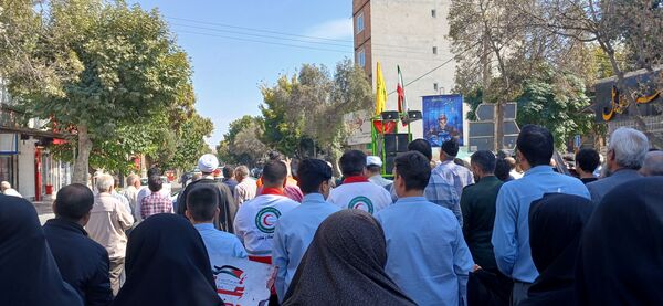 برگزاری راهپیمایی در حمایت از مردم مظلوم فلسطین در سملقان