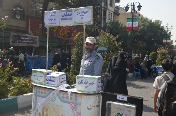 تجمع بزرگ جاماندگان اربعین در تهران