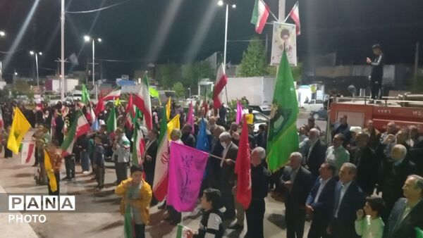 حضور پرشور مردم در حمایت از نیروهای مسلح؛ نمایش اقتدار و همبستگی ملی