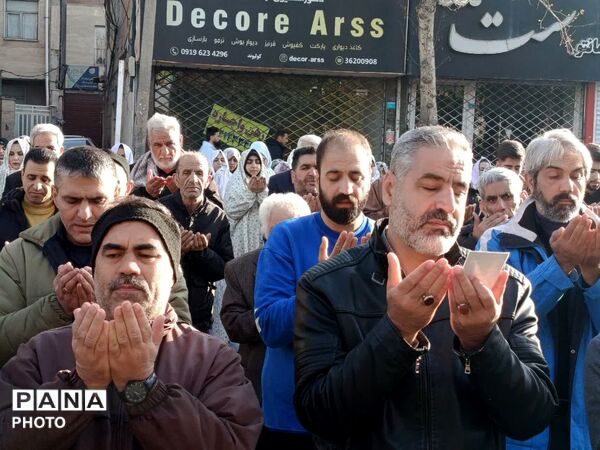 برپایی نماز عید سعید فطر در مشکین دشت  کرج 
