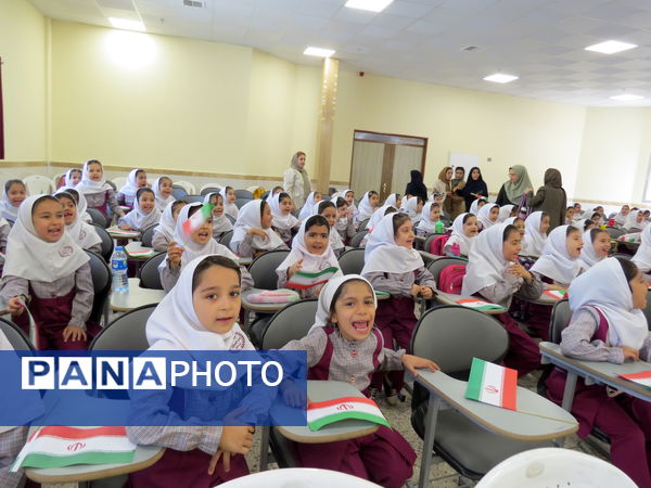 جشن الفبا در مدرسه دخترانه امام خمینی(ره) بجنورد