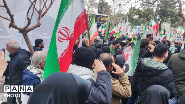  راهپیمایی روز جهانی قدس در مشهد مقدس 