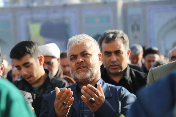 حرم مطهر رضوی، غرق در نوای مهمانان خدا