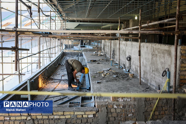 آخرین وضعیت آماده‌سازی ورزشگاه آزادی تهران