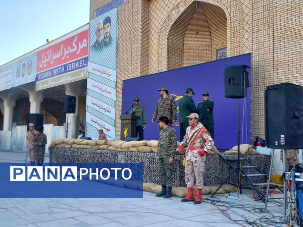 جلوه‌هایی از حضور نوجوانان قمی در رزمایش شکوه اقتدار 