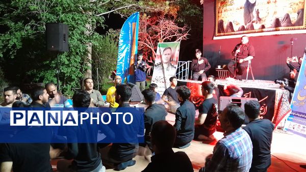 هیات عزاداری دانش‌آموزی در رویداد تخصصی تربیت مربیان ارشد اردویی کشور