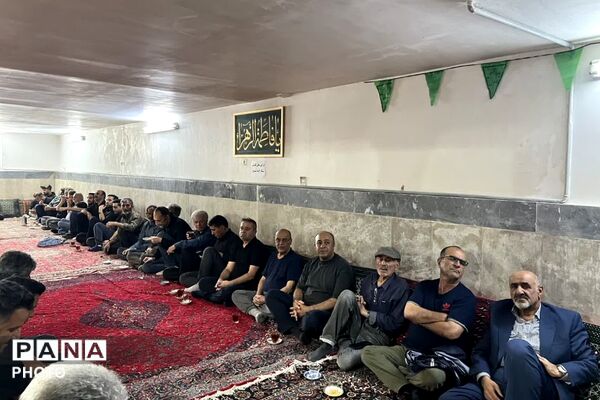 حضور فرماندار و مسئولان فیروزکوه در آیین‌های عاشورایی روستاهای لزور و وشتان