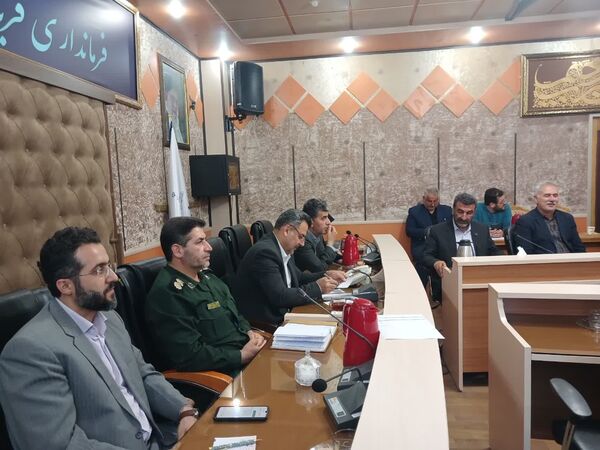 برگزاری جلسه شورای اداری در فریدونکنار