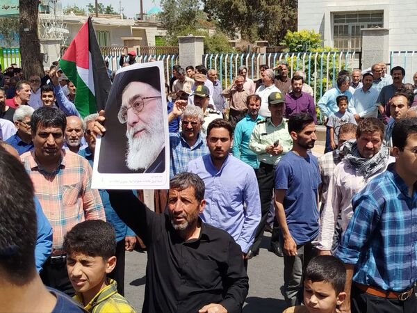 با هدف محکومیت جنایات رژیم کودک کش اسرائیل راهپیمایی جمعه خشم در کاشمر برگزار شد