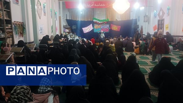 مراسم ولادت امام زمان (عج) در مسجد نینوای نیشابور 