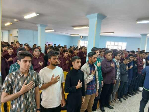 جشن ستارگان و تجلیل از پذیرفته شدگان کنکور ۱۴۰۴ دبیرستان نمونه آیت‌الله خامنه‌ای 