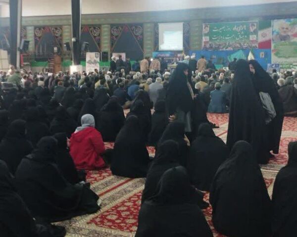 طنین بصیرت و ولایت در خلیل‌آباد؛ حماسه ۹ دی  زنده شد