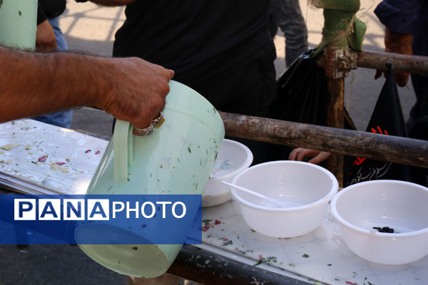 پیاده‌روی جاماندگان اربعین حسینی در تبریز