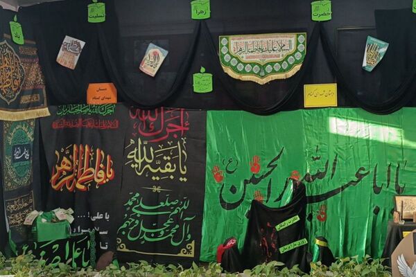  مراسم شهادت حضرت فاطمه زهرا(س) در مدارس بهارستان‌دو
