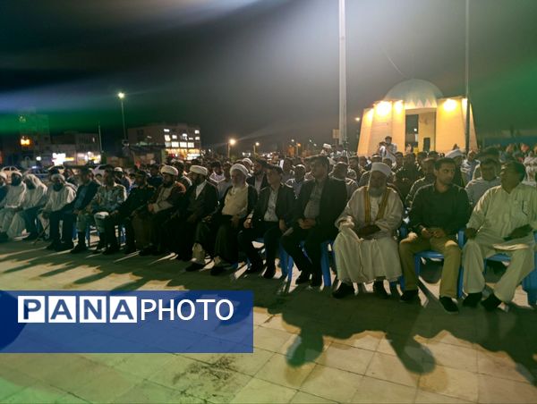 حضور نماینده ولی‌فقیه هرمزگان در جشن هفته وحدت شهرستان جاسک