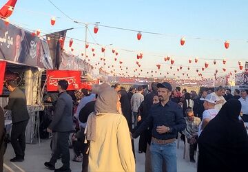گفت‌و گو با مسئولان در حاشیه اسکان زائران